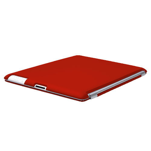 Custodia rossa ipad 3 - custodia, 2